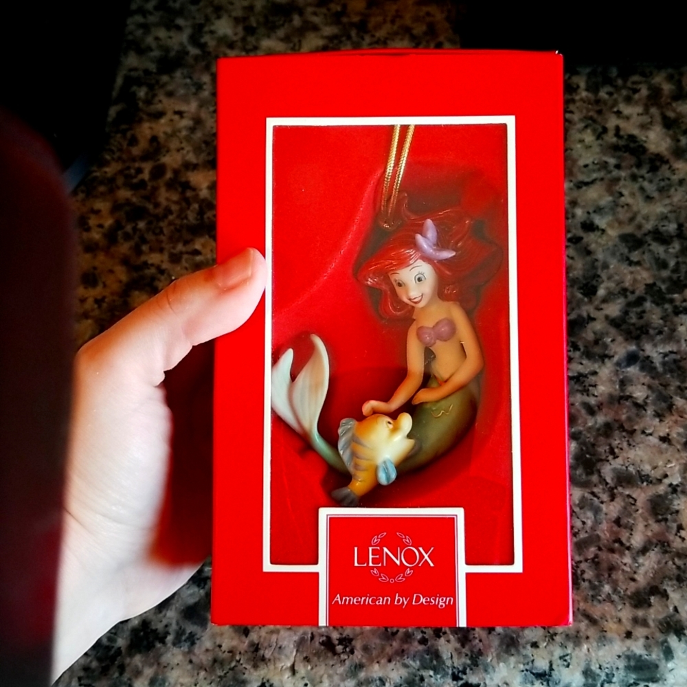Ariel's Best Friend Lenox Ornament